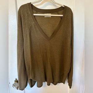 Urban Outfitters Oversized V-Neck Sweater, size M; good condition